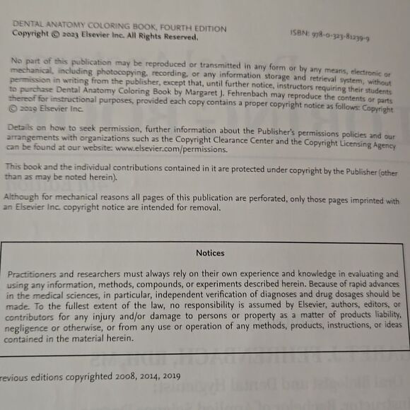 Dental Anatomy Coloring Book 4th Edition - Picture 4 of 15